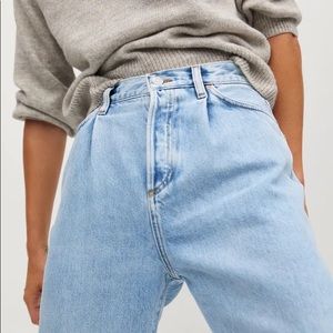 NWT Mango Daniela High Waist Wide Leg Jeans Size 2 / Size 34